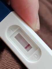 Faint positive or nothing?