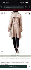 Help me find a coat like Hobbs Saskia Clay