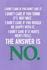 A little piece of insight