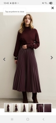 Fake leather skirts?