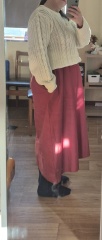 Skirt/ jumper look. Am I too big for it? Or doing it wrong