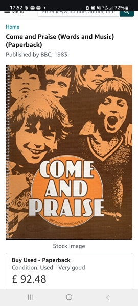 School assembly in the good old days and singing hymns! Anyone remember the 'Come and Praise' books!