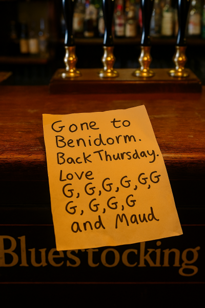 The Bluestocking - Raiders of the Lost Sparp