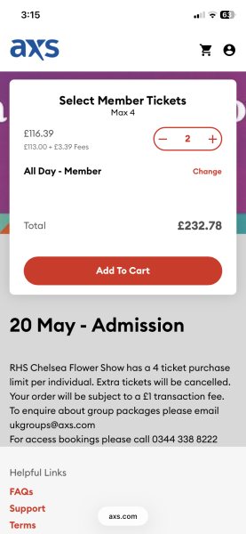 Chelsea Flower show
