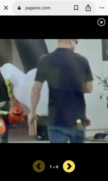 Meg n Harry trick or treating with booze?