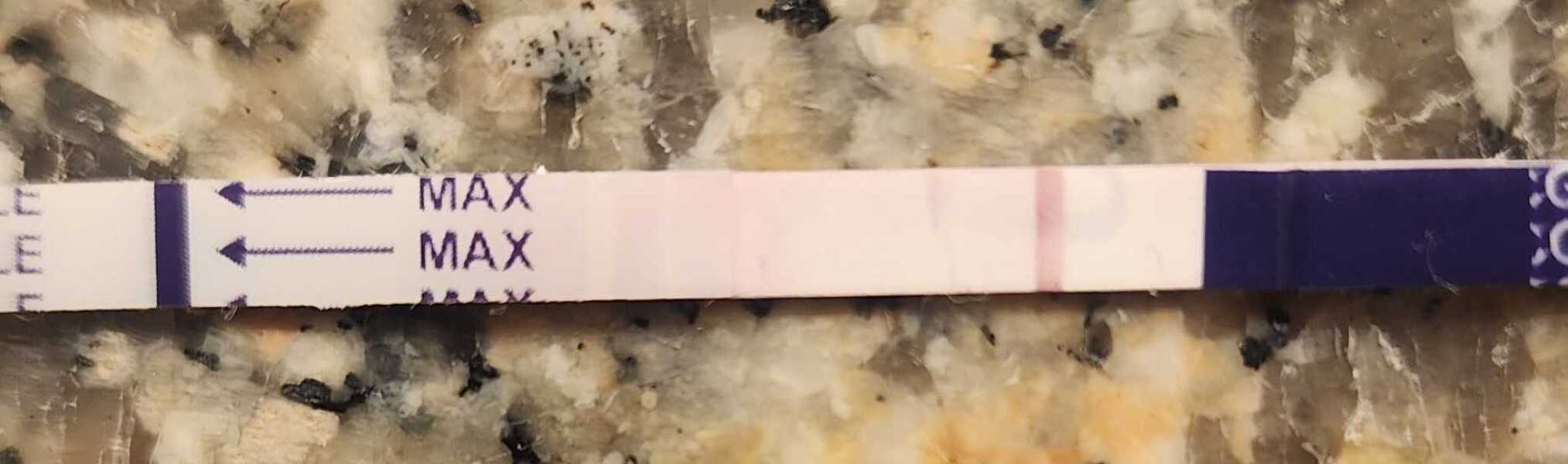 Positive or dodgy pregnancy test?