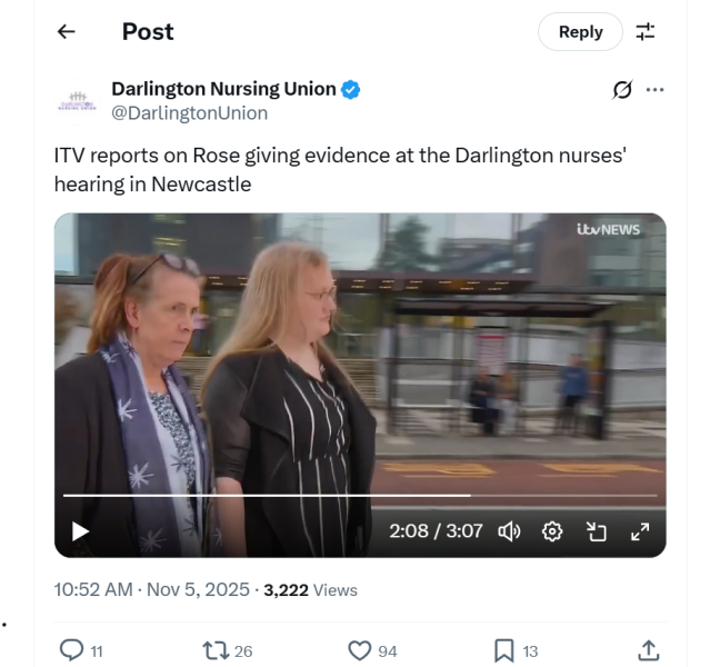 "Darlington Nurses" vs County Durham and Darlington NHS Trust Tribunal Thread 7