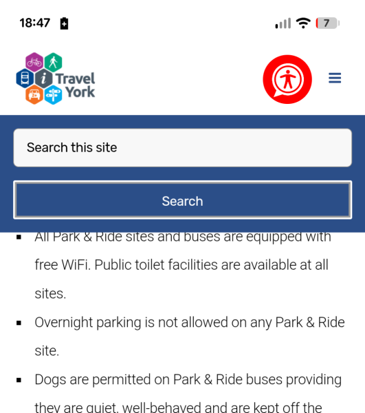 Does anyone know if York Park and Ride allows overnight parking?