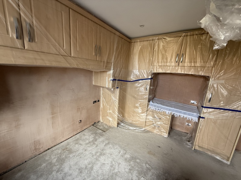 Plaster dried or not