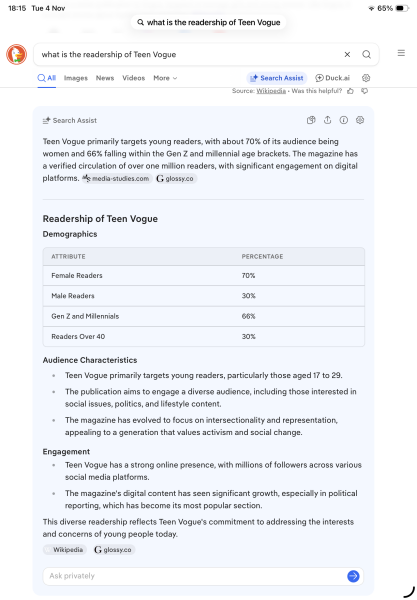 Teen Vogue lay off 75% of staff as it is folded into Vogue.