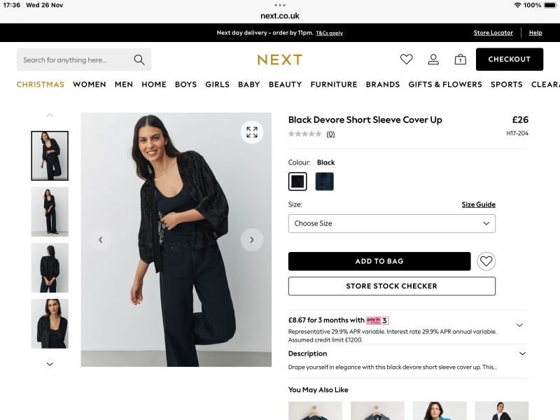 Kimono or wrap? I can't find what I want