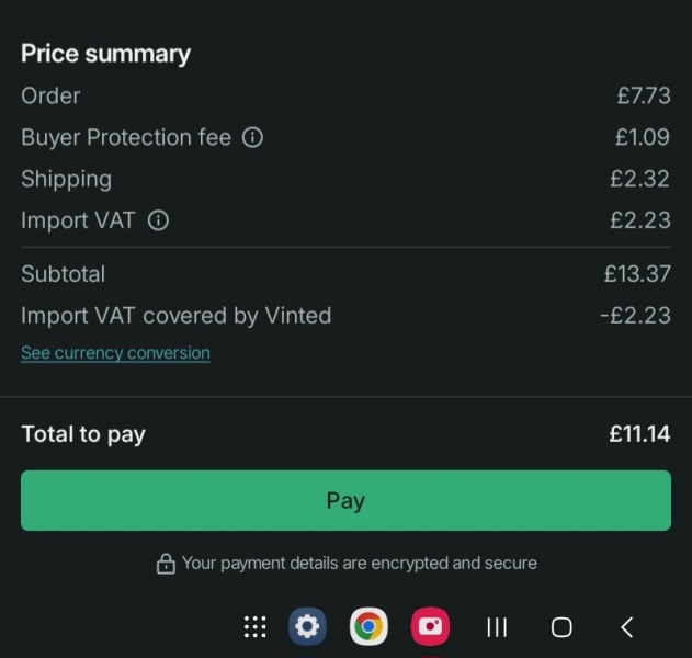 Vinted sizing change!!