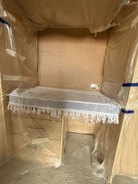 Plaster dried or not