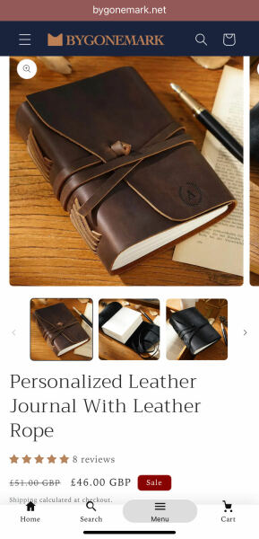 Beautiful leather bound note pad (ideally one that can be refilled) like Smythsons only cheaper 😄 Waaaaay cheaper!