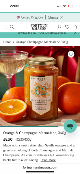 Best Marmalade known to mankind: for DH Christmas ?