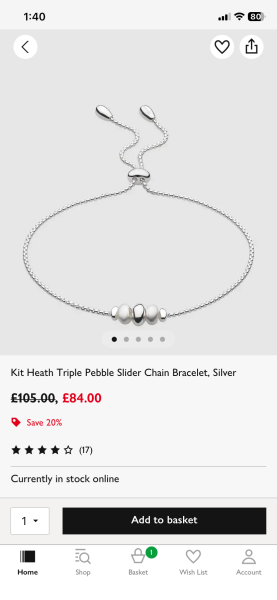 A gift for my MIL - 70th, need help finding a bracelet