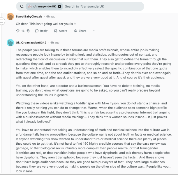 Dr Helen and Dr Mike Webberley - matters of public record