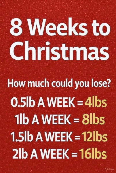 🎄LOSE IT🎄8 Week Christmas Countdown🎄