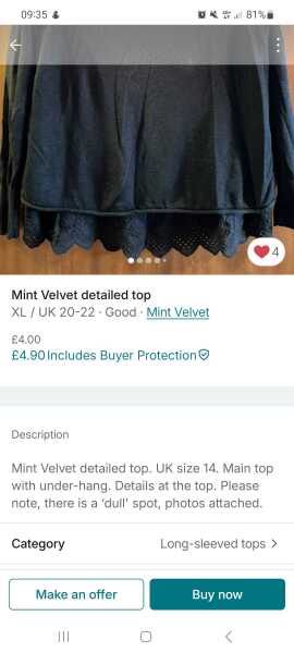 Vinted sizing change!!