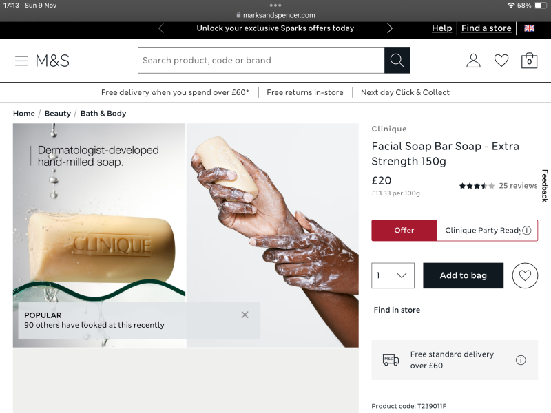 What to buy instead of Clinique soap?