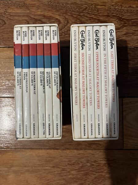 Who grew up reading Enid Blyton books?