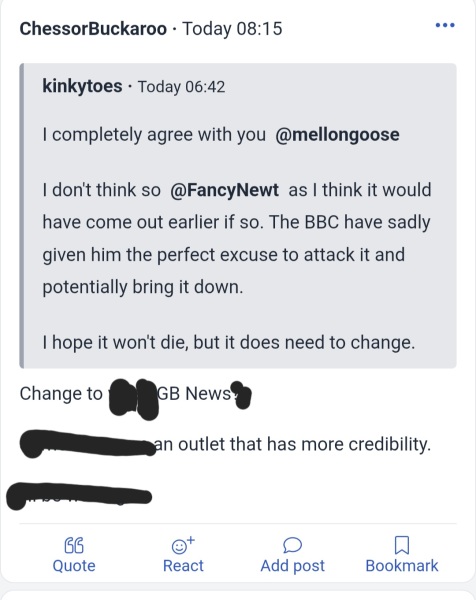 The BBC are screwed, aren't they?