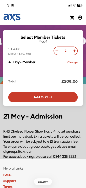 Chelsea Flower show