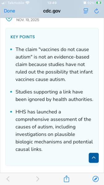 CDC changes stance on vaccine autism link. AIBU to be furious and appalled?