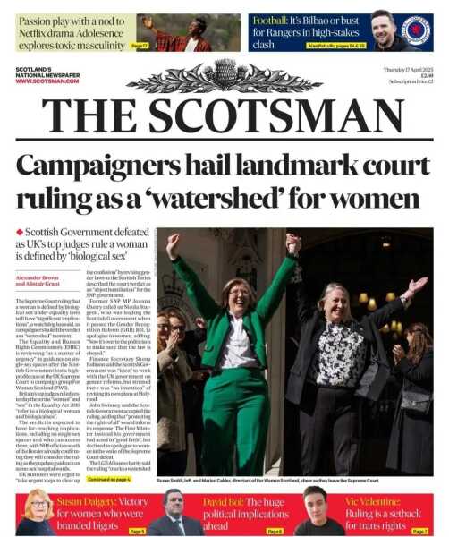 Do you think the term "Gender Critical" is why some people won't engage?