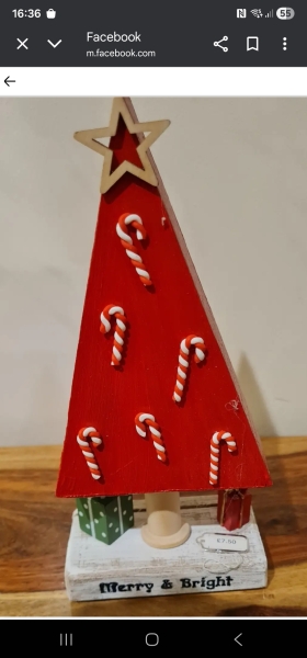 Facebook Christmas handmade tat