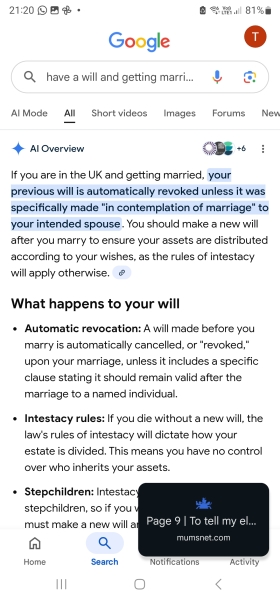 To tell my elderly father that I do have objections to him marrying his partner he met 6 months after my mother died?