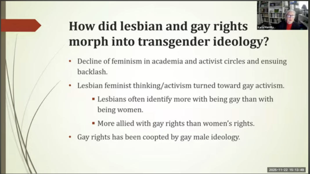 How the LGBT movement, being overtly & covertly a gay male movement set the stage for transgenderism: WDI Webinar