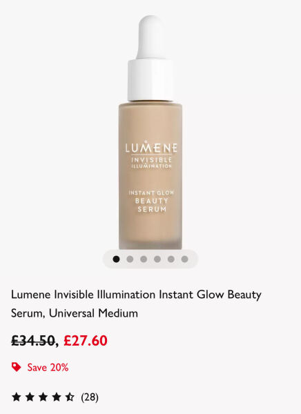 Lightweight dewy foundation?