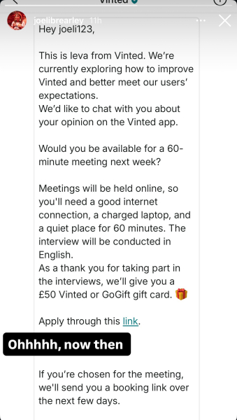 Vinted sizing change!!