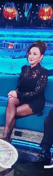 Shirley's dress on the Hallowe'en results show for Strictly