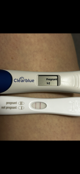 Clear blue weeks indicator making me lose my mind