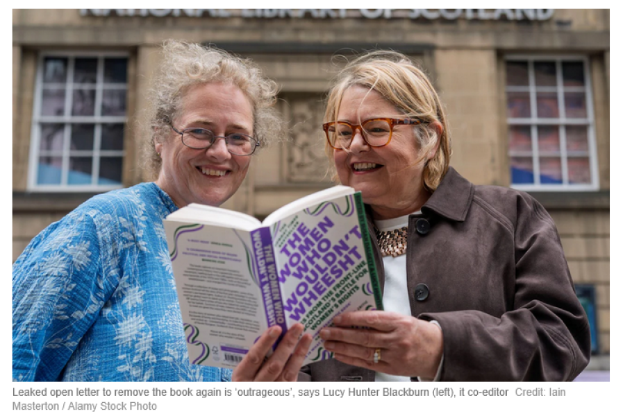 Trans activists try to ban gender-critical book ... again