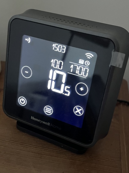 Your thermostat temperature?