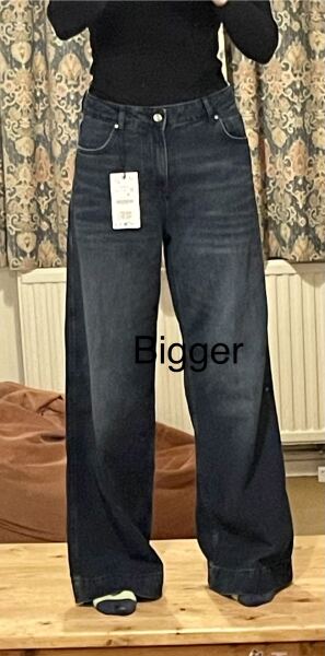 New wide leg jeans and a party dress - help please!