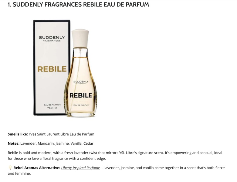 Lidl Perfume Dupes