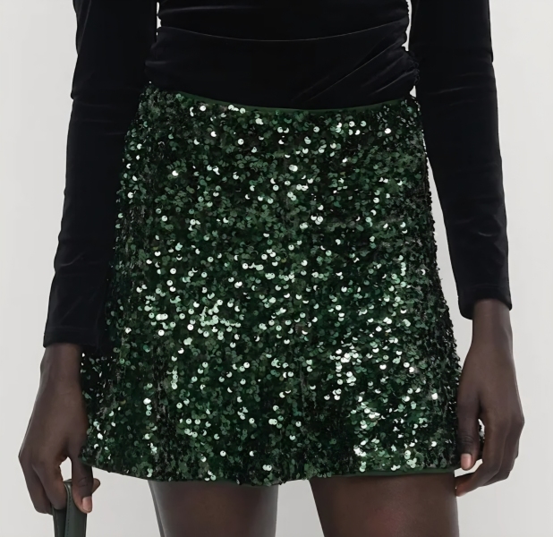Help style this sequin skirt