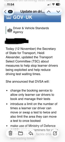 To want to know why the government hasn’t sorted out the driving test booking mess yet