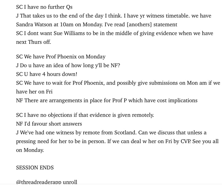 "Darlington Nurses" vs County Durham and Darlington NHS Trust Tribunal Thread 5