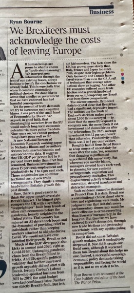 Another Brexit exponent taking Russian money?