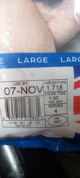AIBU to cook a 1KG chicken for 5 people at Christmas?