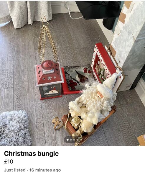Facebook Christmas handmade tat