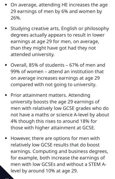 Uni choices: what you like vs what pays the rent. What would you tell a teenager?