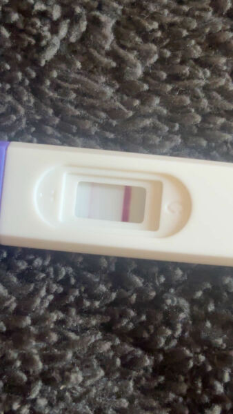 negative test, missing period