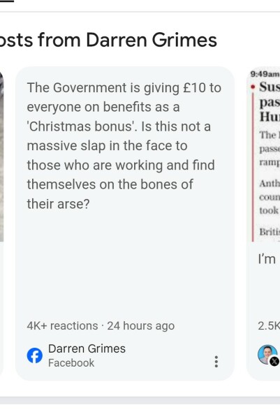 Thread 36 Starmer - Triggered by ads and Da iawn, Caerffili.