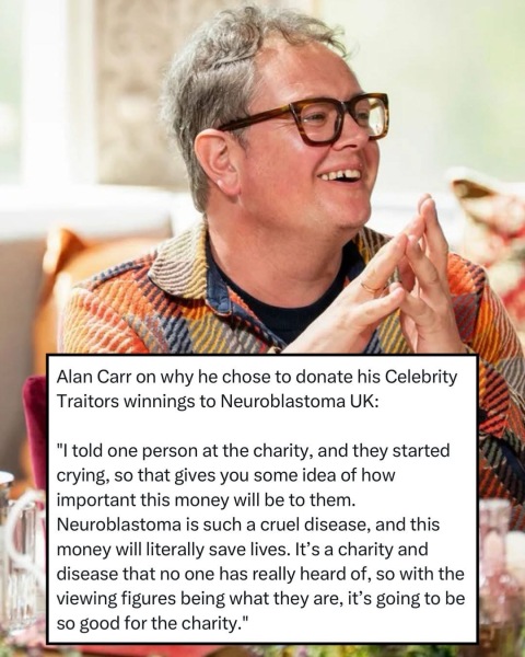 Celeb Traitors #7: Alan’s End Game.